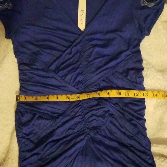 Lovely royal blue dress with sparkly details! - Picture 8 of 8